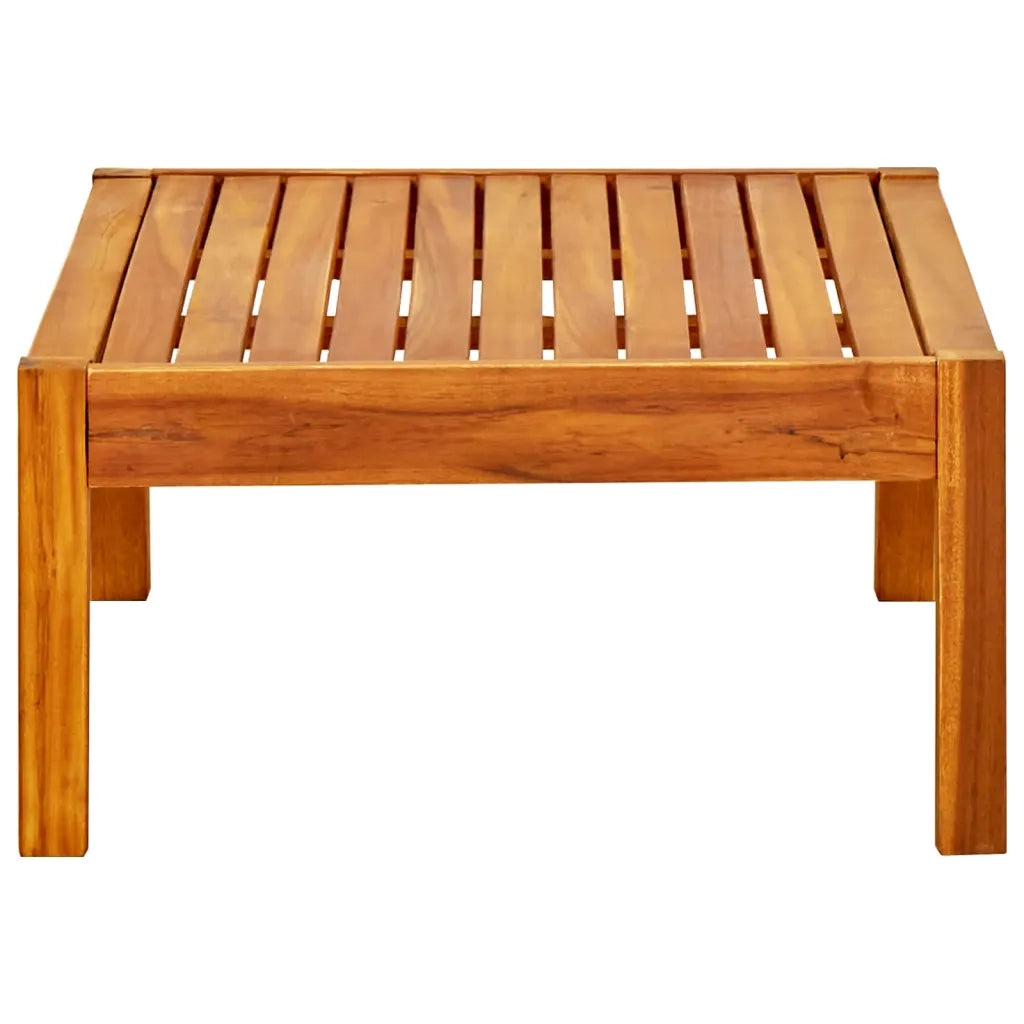 Tavolo da Giardino 85x57x29 cm in Legno Massello di Acacia 310322