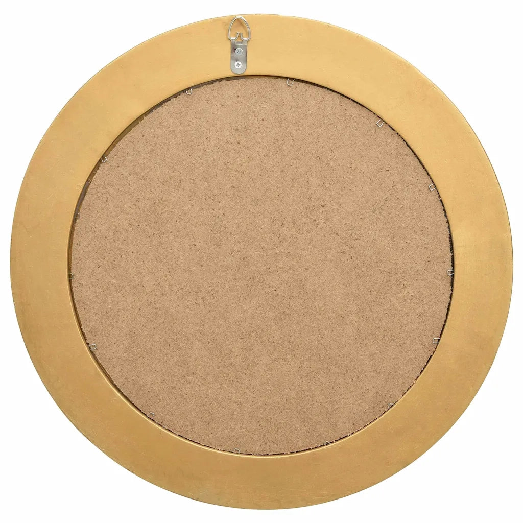 Specchio da Parete Stile Barocco 50 cm Oro 320345