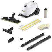 Kärcher 1.513-650.0 SC 3 EasyFix Pulitore a Vapore 1900W 3,5 bar Serbatoio 1L Superficie 75m² colore Bianco Nero