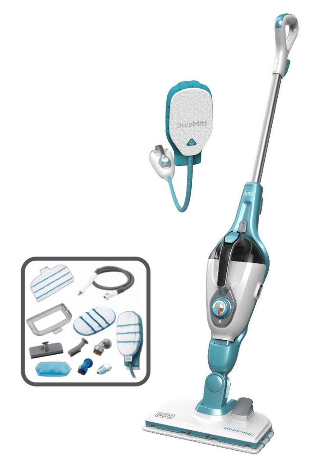 lavapavimenti a vapore+guanto b+d fsmh1321jsm cod:ferx.94346