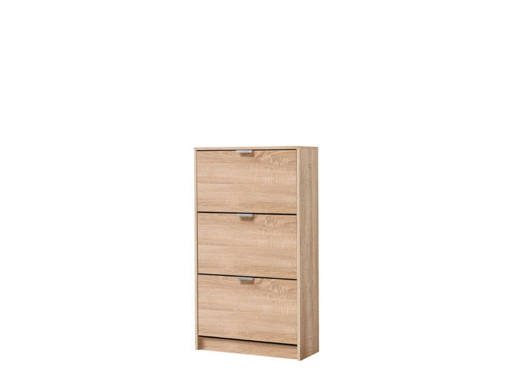 Mobile Portascarpe Marradi, Scarpiera 6 Ripiani, 67x28x119h cm Marrone Rovere