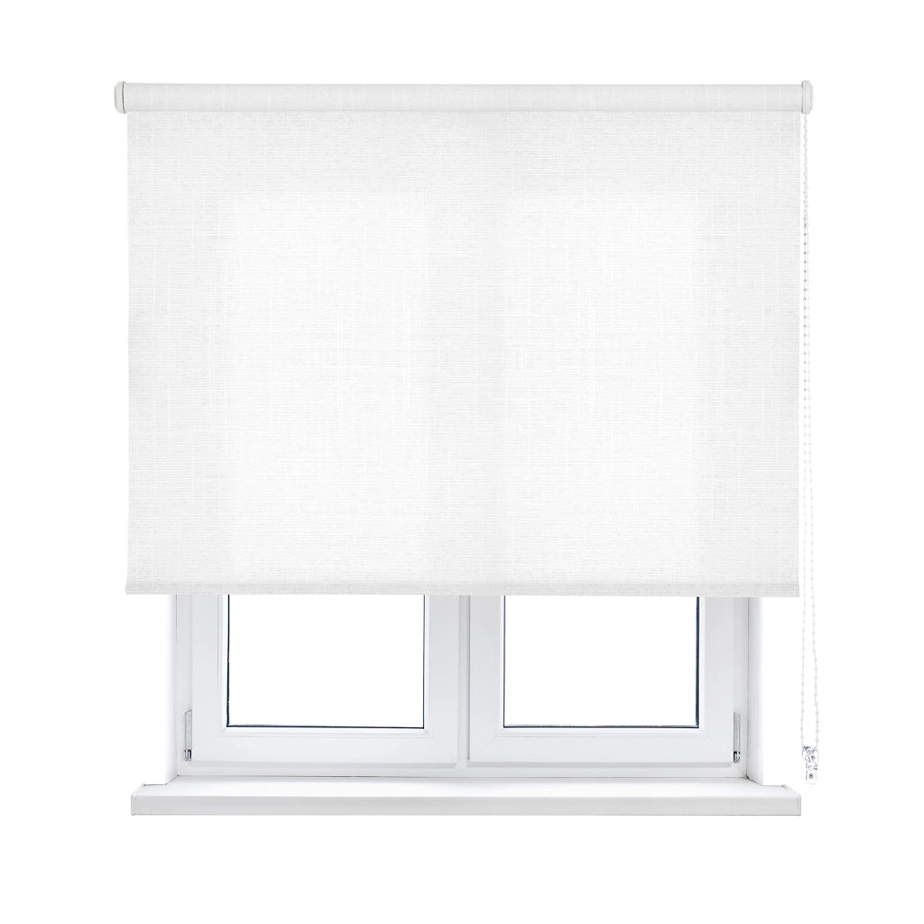VIEWTEX Tenda a rullo Traslucida Shape Bianco 150 X 250cm - Made in Europe - 5 anni di garanzia
