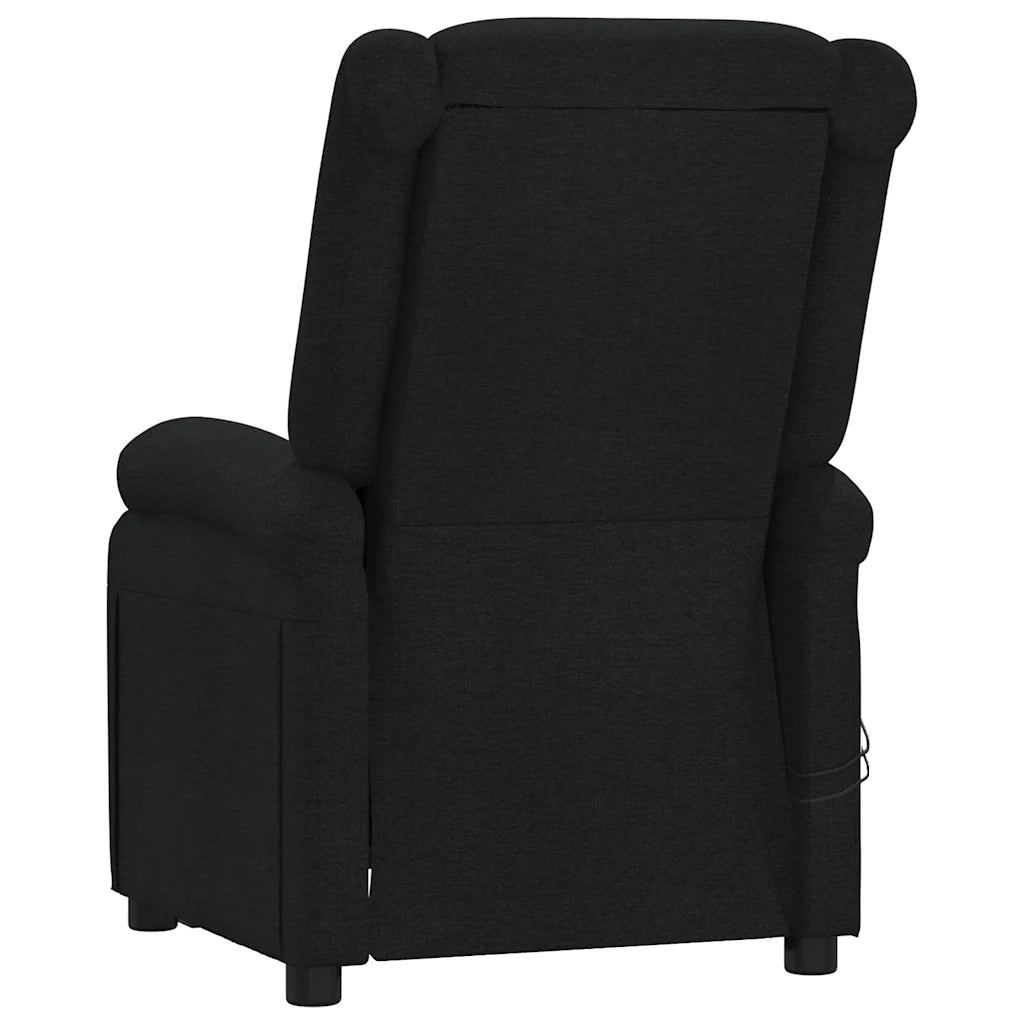 Divano Sedia-Poltrona Massaggiante Elettrica Nera in Tessuto 314101