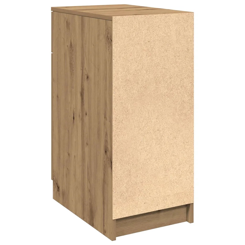 Scrivania | Tavolo da Ufficio Rovere Artigianale 34x36x50 cm in Legno Multistrato