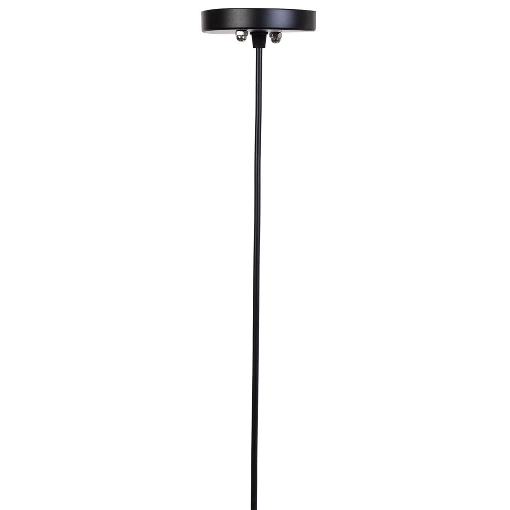 Lampada da soffitto in foglia di banano marrone naturale, D42x30h cm