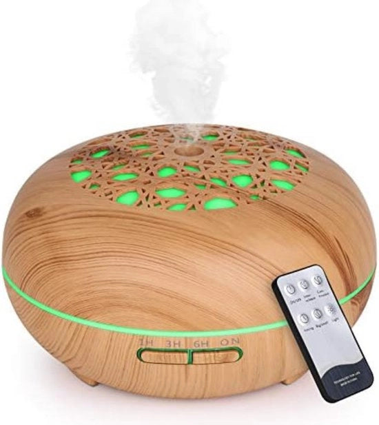 Umidificatore per bambino - Umidificatore con terapia aromatica - Umidificatore per camera da letto - Umidificatore per camera dei bambini - 550ml