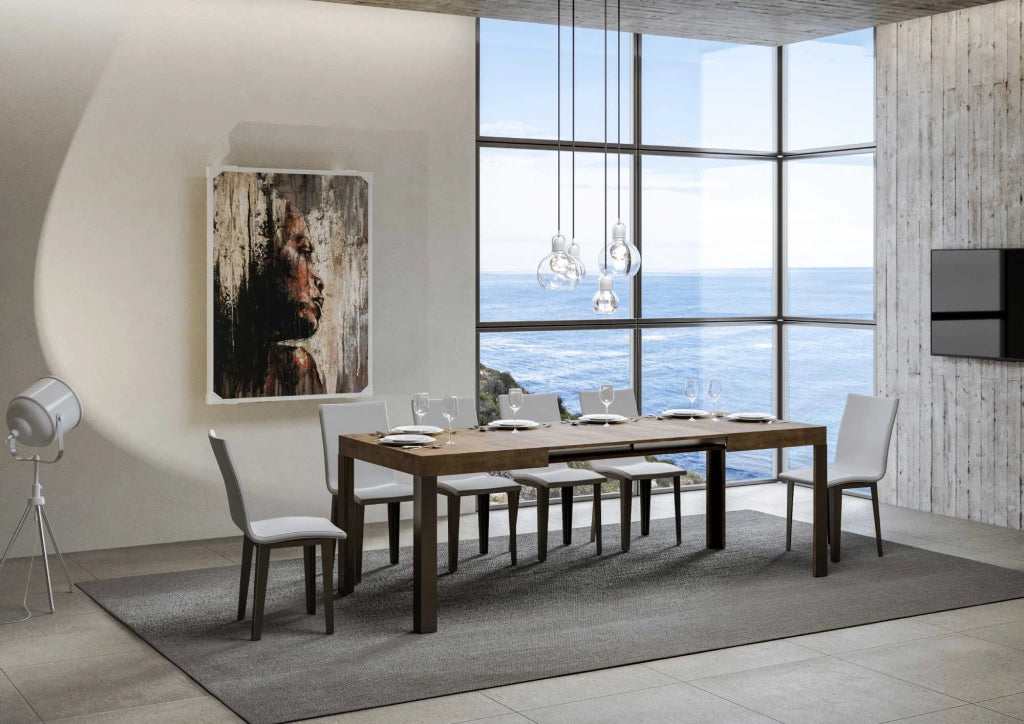 Tavolo Allungabile 130-234x90x77 cm Linea Noce