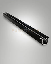 6121-06-200 BINARIO NERO INCASSO 3 FASI+DALI L.200CM