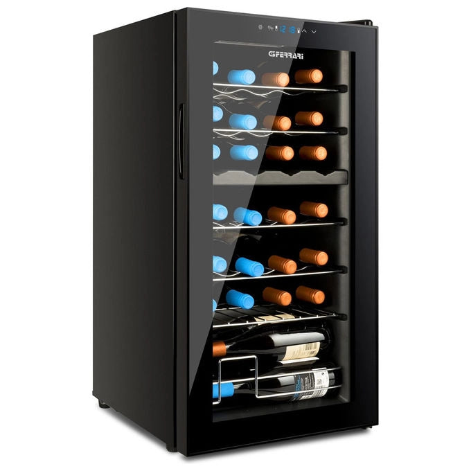 G3 Ferrari G90051 Riserva 28 Dual Cantinetta Frigo 28 Bottiglie 2 Zone Compressore Classe G colore Nero