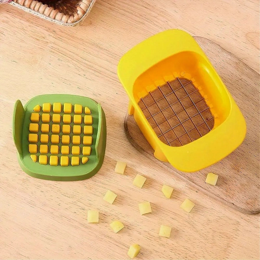Trade Shop - Tagliaverdure Manuale Multifunzionale Cucina Per Affettare Grattugiare Tritatutto -