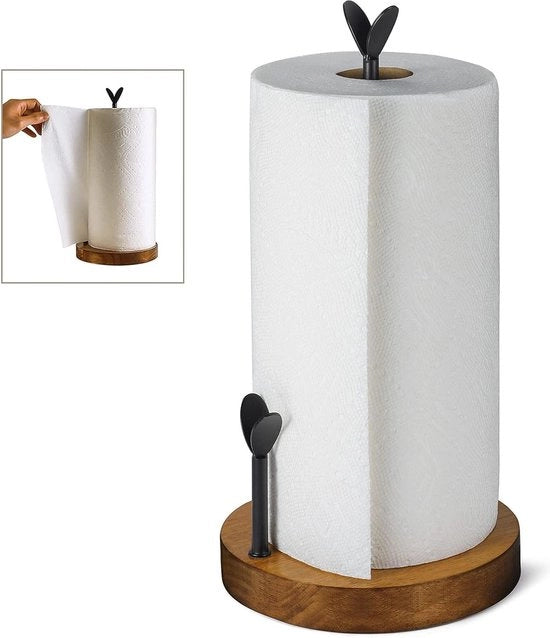 Sostegno per tovaglioli in legno per cucina e tavolo da pranzo - Facile da installare, unico pezzo da assemblare - Sostegno per tovaglioli in legno per cucina e tavolo da pranzo