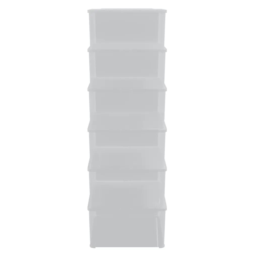 Contenitori in Plastica 6 pz 10 L Impilabili 3189187