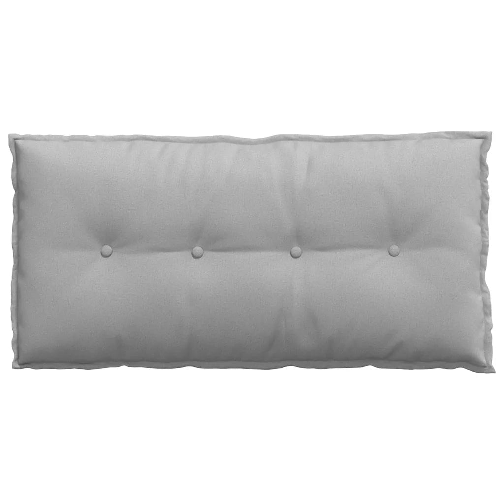 Cuscino per Schiena Grigio Nuvola 100 x 19 x 50 cm Tessuto
