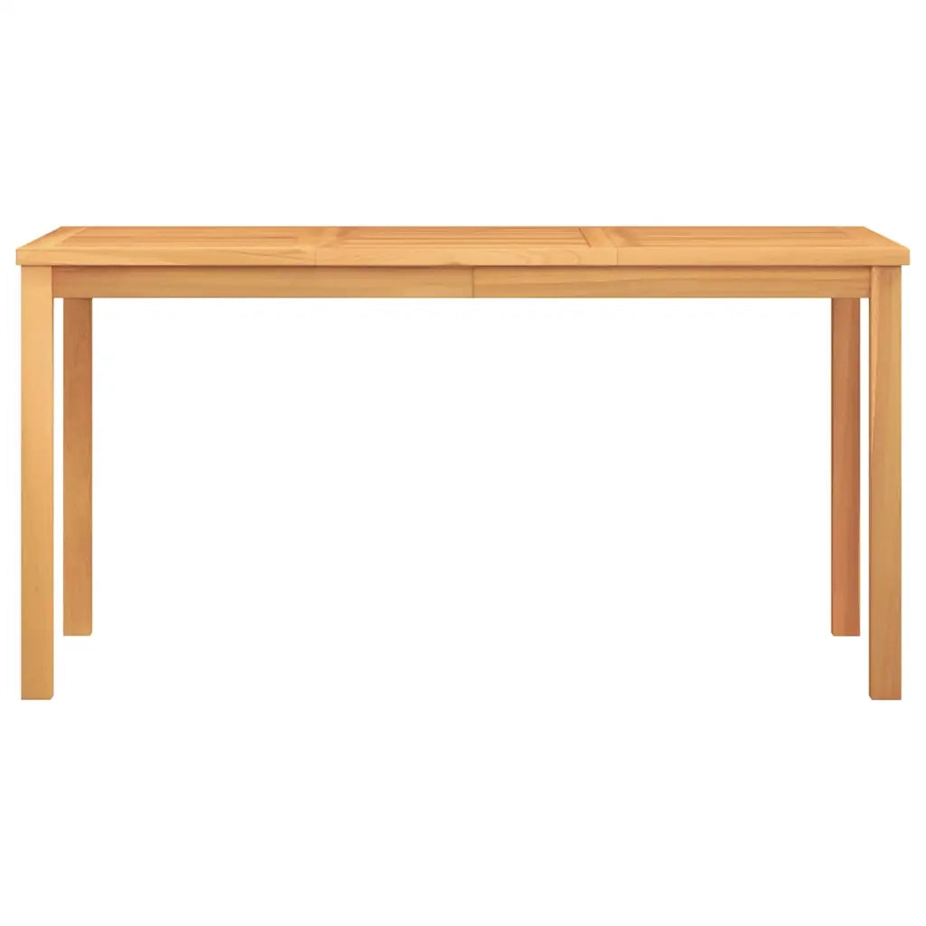 Set da Pranzo per Giardino 5 pz in Legno Massello di Teak 3157915