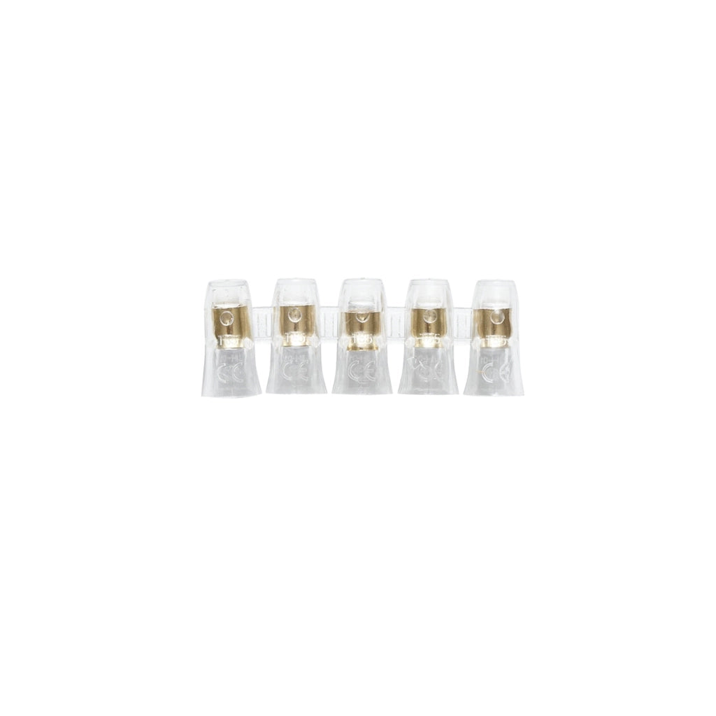 Morsettiera 24A 450V, 5 poli 2,5mm Leader