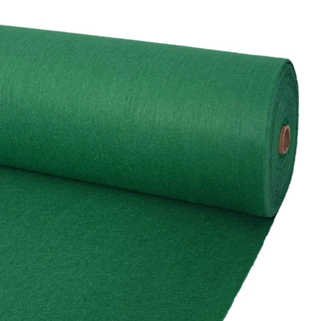 Tappeto Tinta unita Verde 1,2 x 12 m Poliestere