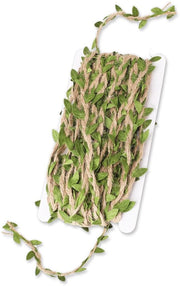 Decorazione per Parete con Finta Vite con Foglie Artificiali e Lint Decorativo per Piante Finte in Lint Verde, Garland per Decorazione di Matrimoni e Feste.