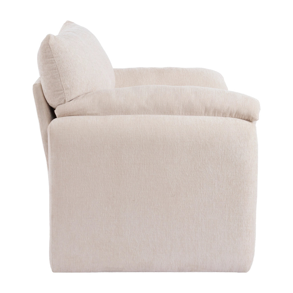Poltrona Relax in Tessuto Chenille ¨C MINIMAL ¨C Design Moderno per Soggiorno