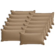 Federa 12 pz HOUTEN Tortora 40 x 80 cm Poliestere 918315
