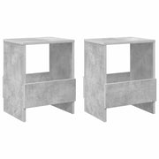 Scaffale per riviste 2 pz Grigio cemento 35 x 30 x 45 cm CFW6324614