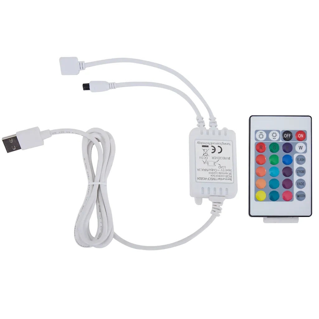 Giroletto con LED senza Materasso-Struttura Letto Verde 150x200 cm in Tessuto