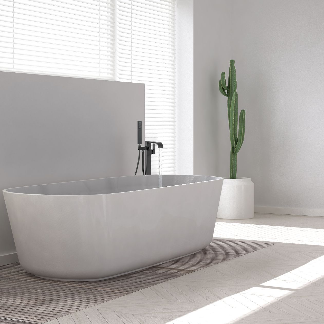 Rubinetto Indipendente Rea Carat Black