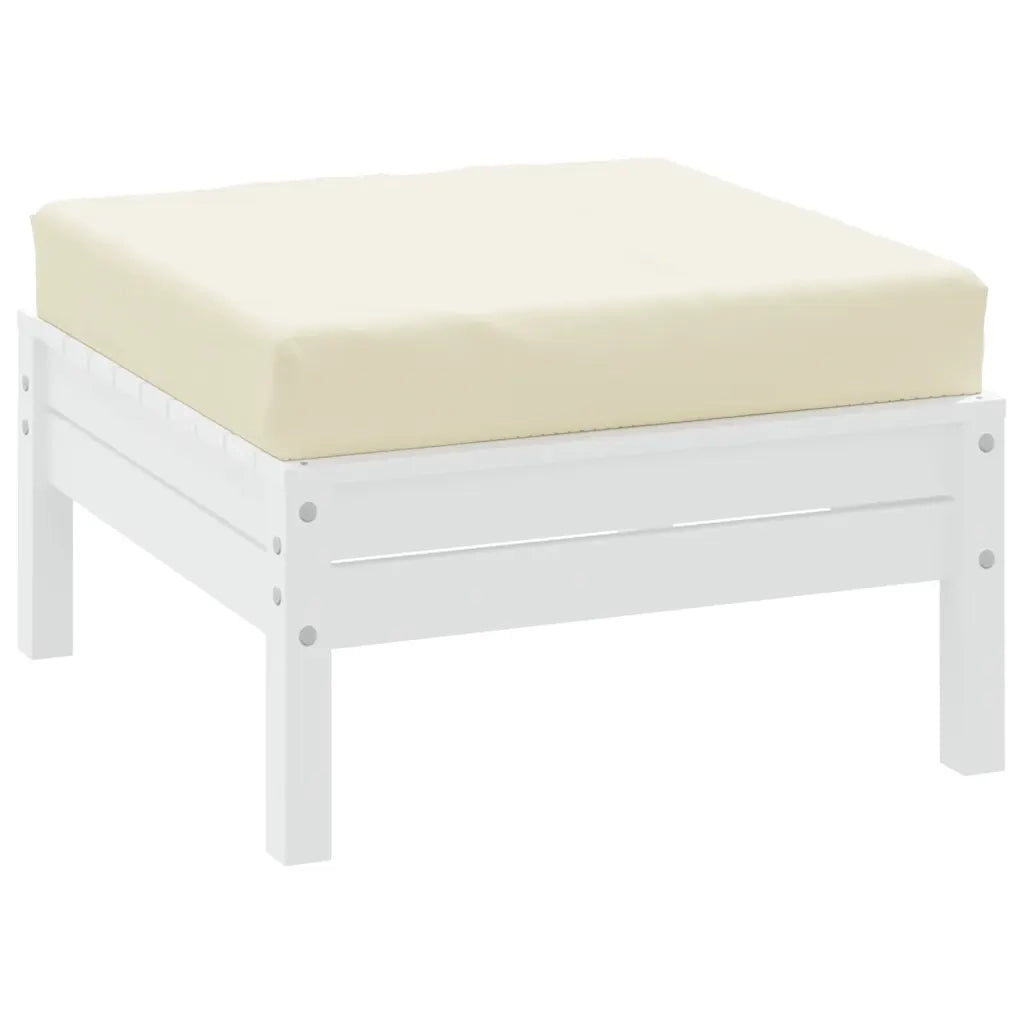 Cuscino per Pallet Crema 60x60x9,5 cm in Tessuto 361794