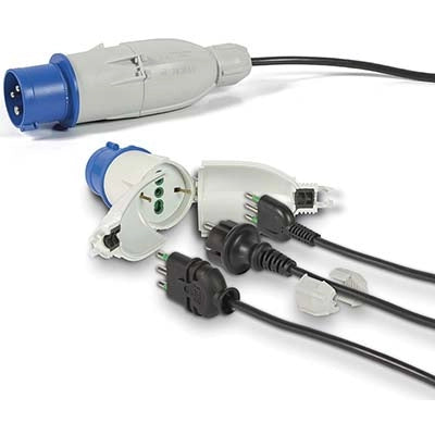 CONVERTISPINA SPINA BLU16A+SCHUKO FME  2P+T 16A IP44