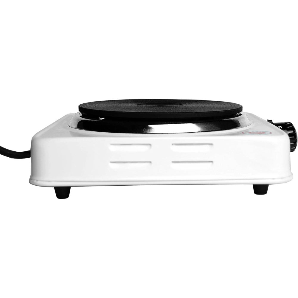 Trade Shop - Piastra Elettrica Singola 1500 Watt Fornello Fornellino Elettrico Regolabile -