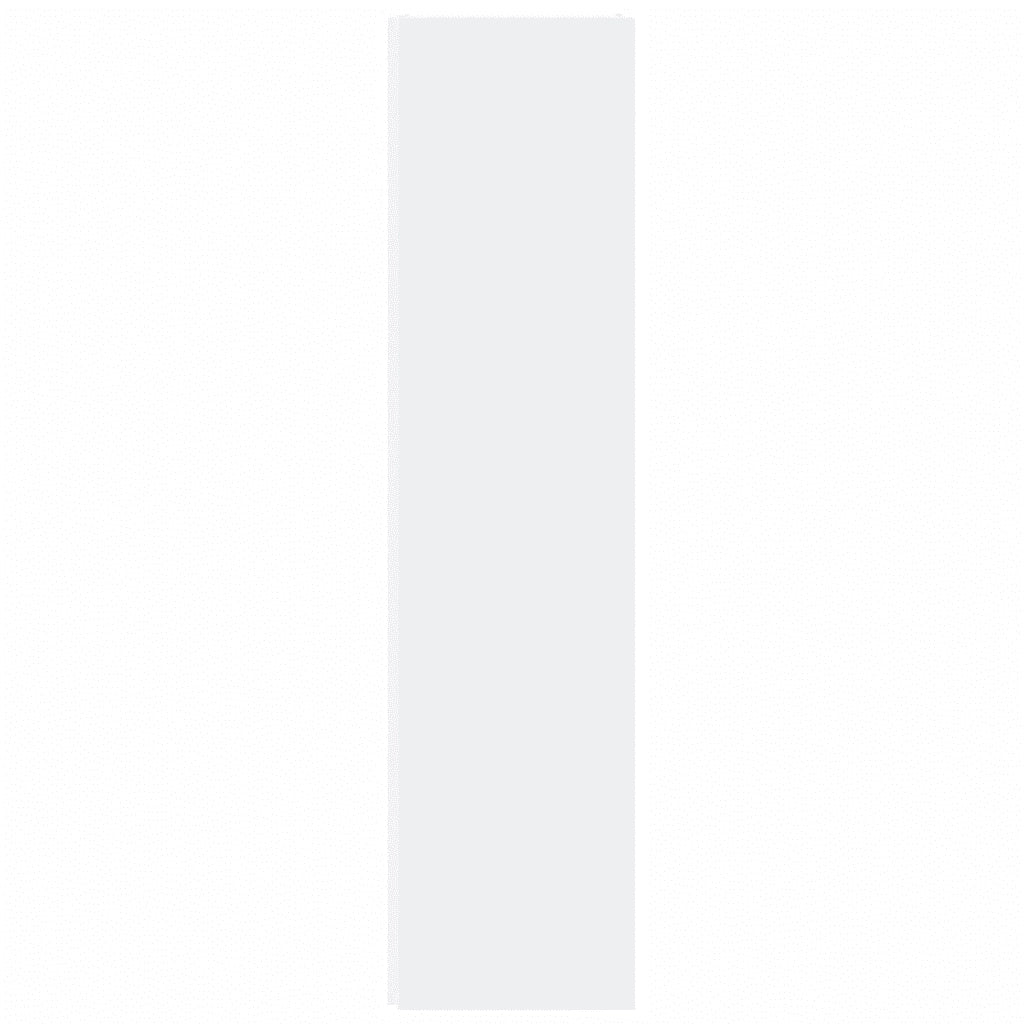 Armadio Angolare Bianco 33x33x132 cm in Truciolato 809035