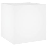 Fioriera | Cassetta per fiori | Vaso Bianca 40x40x40 cm in Legno Multistrato