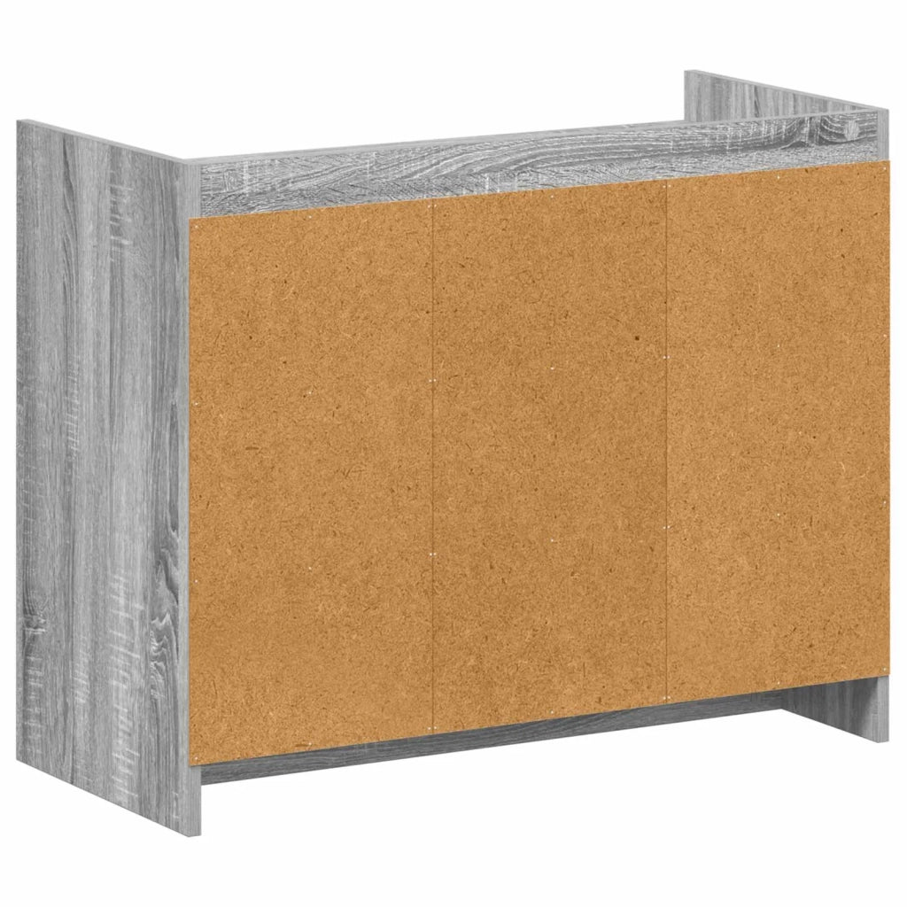 Mobile per scarpe Sonoma grigio 85 x 39,5 x 70 cm 8011368