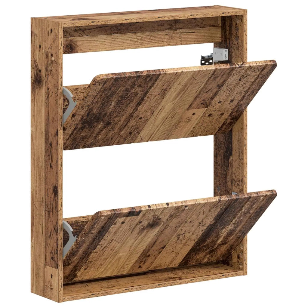Mobiletto per Scarpe da Muro ZWOLLE 71 x 17 x 86 cm 896423