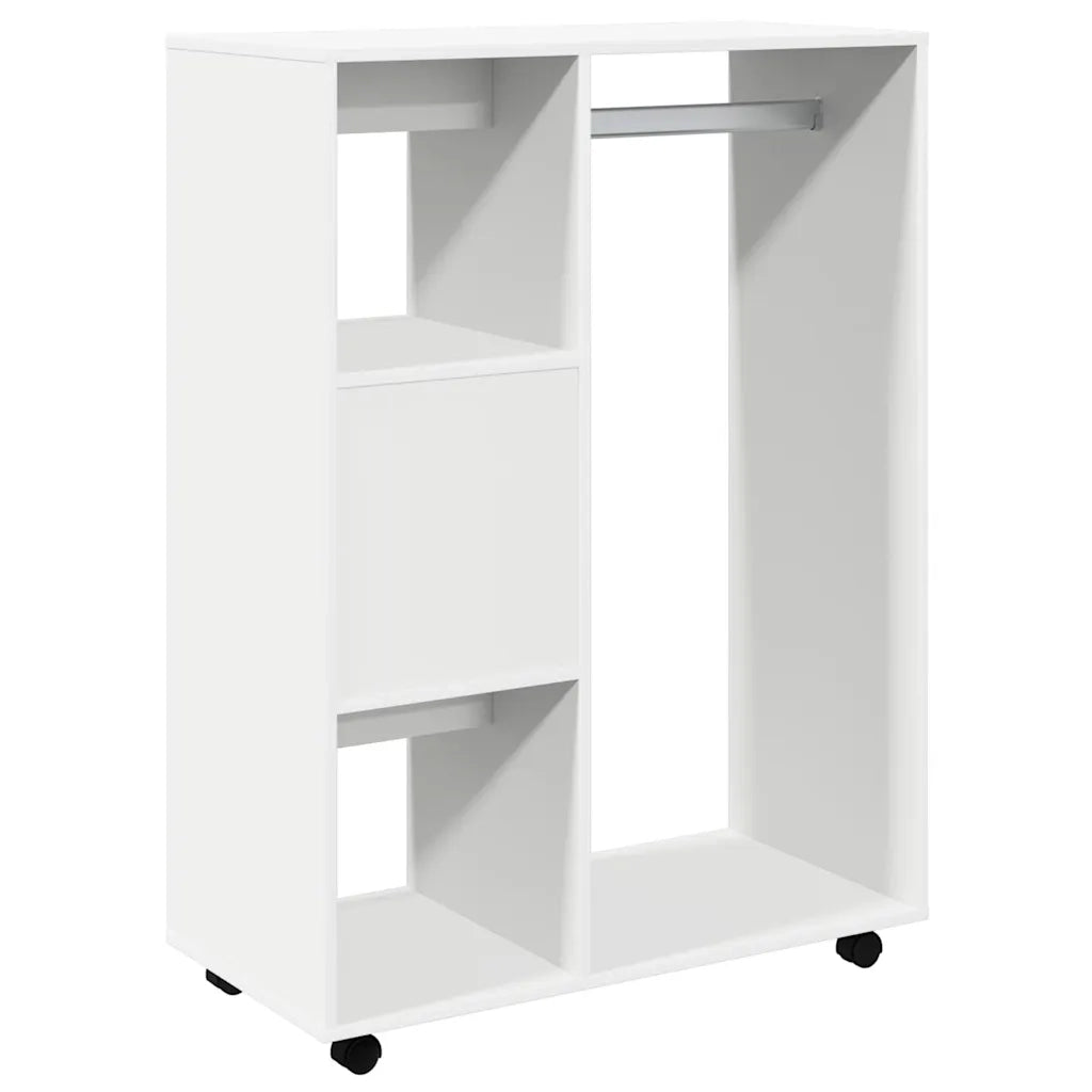 Armadio Bianco 80x40x110 cm in Legno Multistrato CFW8836457