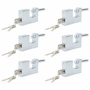 Lucchetto 6 pz Argento Acciaio CFW1570097