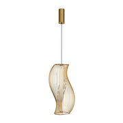 Maytoni Sospensione Contemporanea Shadows of the Past 1 luce LED integrato ottone metallo