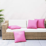 Cuscini Scatter 4 pcs Rosa 50 x 50 cm Tessuto in Poliestere