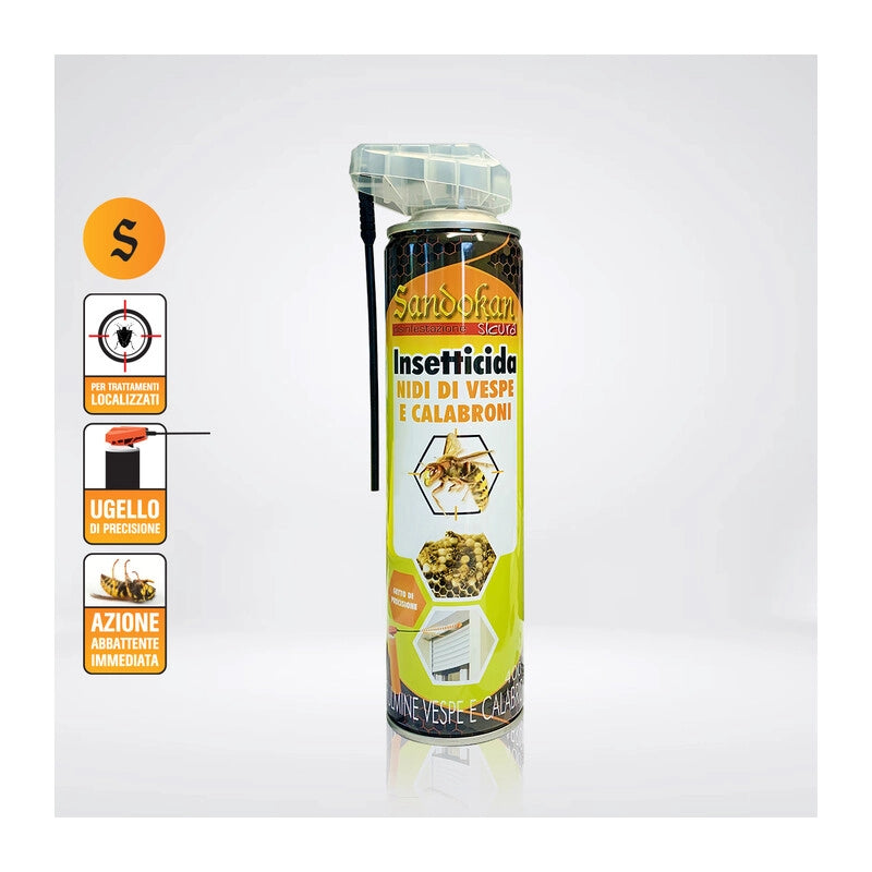 INSETTICIDA NIDI DI VESPE E CALABRONI 400ML- 12,0 pz