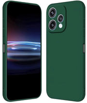 Coprimessa per Oppo Reno15 5G - TPU-silicona morbida - Antiscivolo - Verde scuro - Resistenze ai shock - Adattamento perfetto - Coprimessa per smartphone
