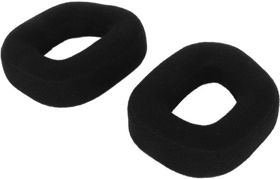 Orecchini di ricambio per cuffie - compatibili con HS80 RGB - Foderati in schiuma di memory - Flanelli respirante - Doppio isolamento acustico - Densità e comodità elevate - Orecchini di ricambio per cuffie per la testa