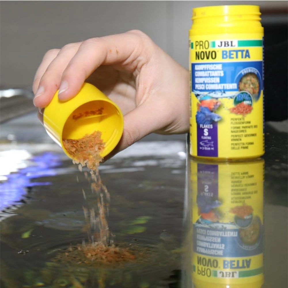 JBL ProNovo Betta Flakes S 100ml -  fioccato di base per Betta da 3 a 10cm