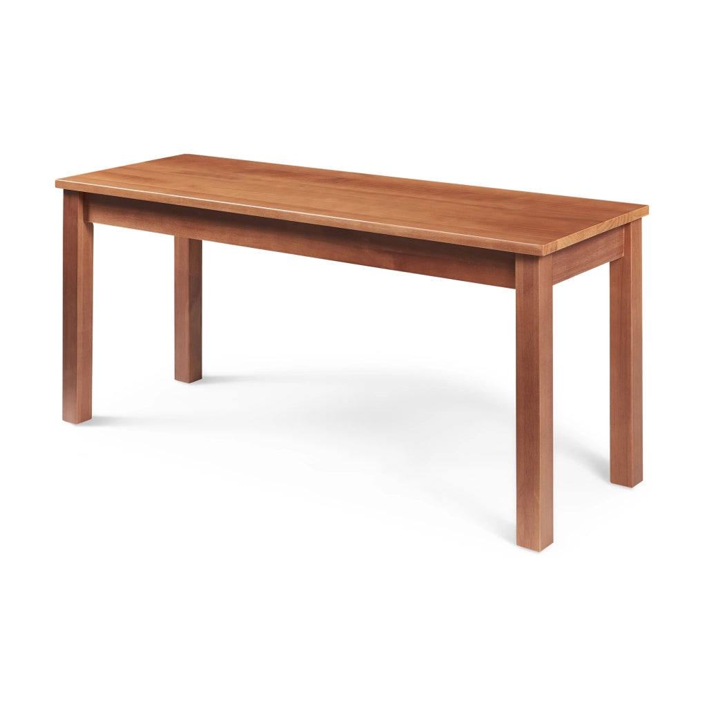 Panca da Tavolo Pranzo Trerunulu in Legno di Pino 100 x 35 x 45 cm - Effetto Noce [en.casa]