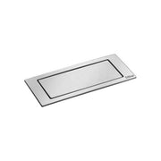 Evoline 159271016100 Backflip Blocco Prese da Incasso a Scomparsa 2 Schuko 1 USB-C 16A 230V colore Argento