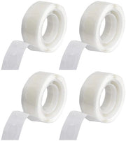 400 punti adesivi nano doppia faccia rotondi, adesivi rimovibili, adesivi multifunzionali non marcativi, per uso domestico, DIY e decorazioni festive (11 mm)
