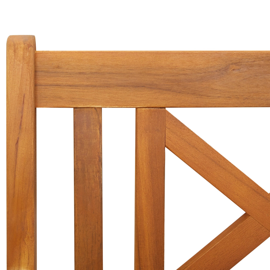 Panchina da Giardino 180x56x90 cm Legno Massello di Acacia