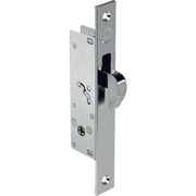 SERRATURA MONTANTE INFILARE YF15 YALE  B.Q NICH F.MM 16 C/SPILLO GANCIO E.MM 20