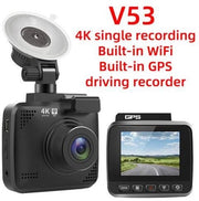 Dashcam 4K 1080P con lenti doppie, GPS integrato, Wi-Fi e altro