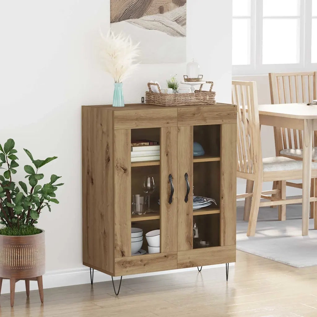Credenza Rovere artigianale 69,5 x 34 x 90 cm Legno multistrato 887202