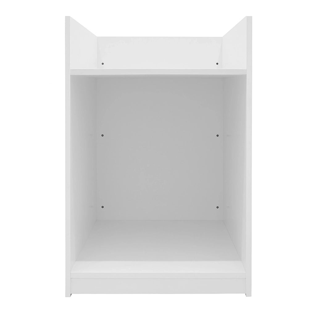 Bancone Cassa da Negozio Bianco TB60 Mobile Reception 2 Ripiani in MDF
