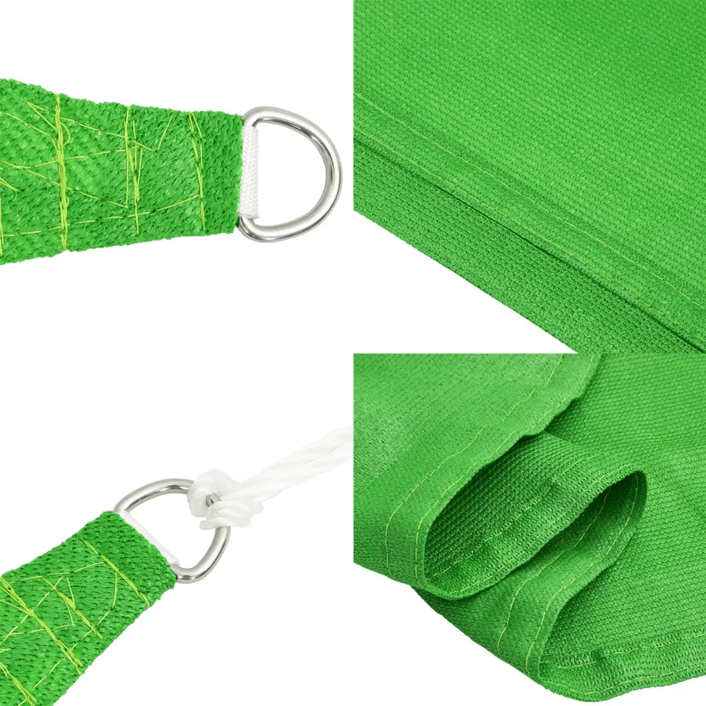 Vela Parasole-Telo Ombra-Vela Ombreggiante 160 g/m2 Verde Chiaro 2x5 m in HDPE